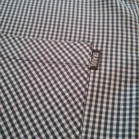 DRAVUS Heading Nowhere Men's Short Sleeve Button Up Dress Shirt - Picture 5 of 9